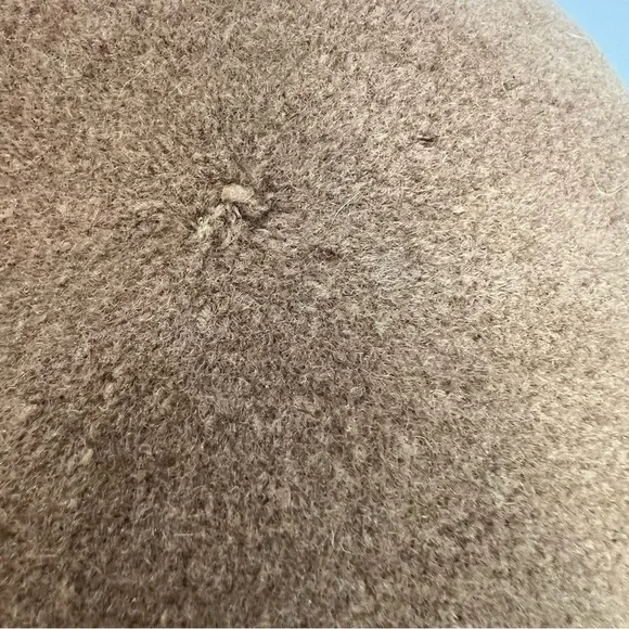 Vintage Aquascutum London classic preppy tan wool blend Kangol Adela bucket hat - Picture 12 of 15